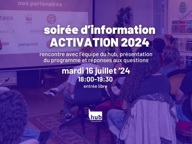 soirée d'information activation 2024 - module 2