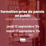 formation prise de parole en public