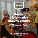 Soirée d'information du programme Reconversion