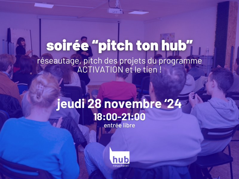 soirée "pitch ton hub"