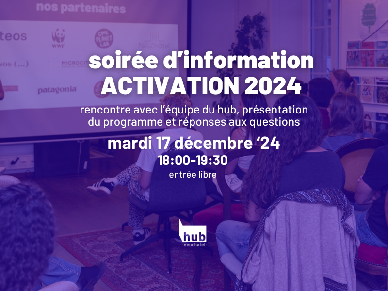 soirée d'information activation 2024 - module 3